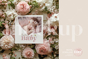 Floral Square Card Mockup, a Product Mockup by MoMockups (Thumbnail 3 of 5)