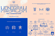 Monogram World Bundle-Monogram Font, a Font by Headfonts (Thumbnail 7 of 9)