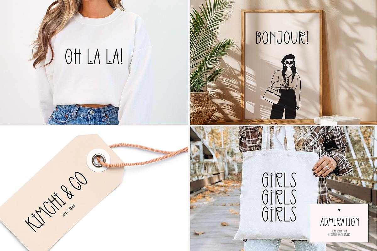 Love Bundle Cute Heart Fonts, a Handwritten Font by Sofia Skoog (Photo 3 of 10)