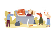 People quit smoking cigarettes set, a Healthcare Illustration by Good Studio (Thumbnail 3 of 5)
