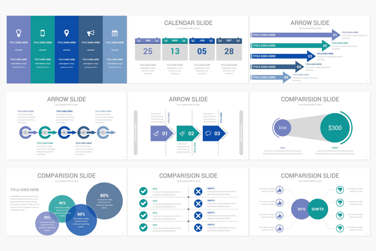 2 In 1 - Solutions PowerPoint Bundle, a Presentation Template by SlideArt (Photo 11 of 34)