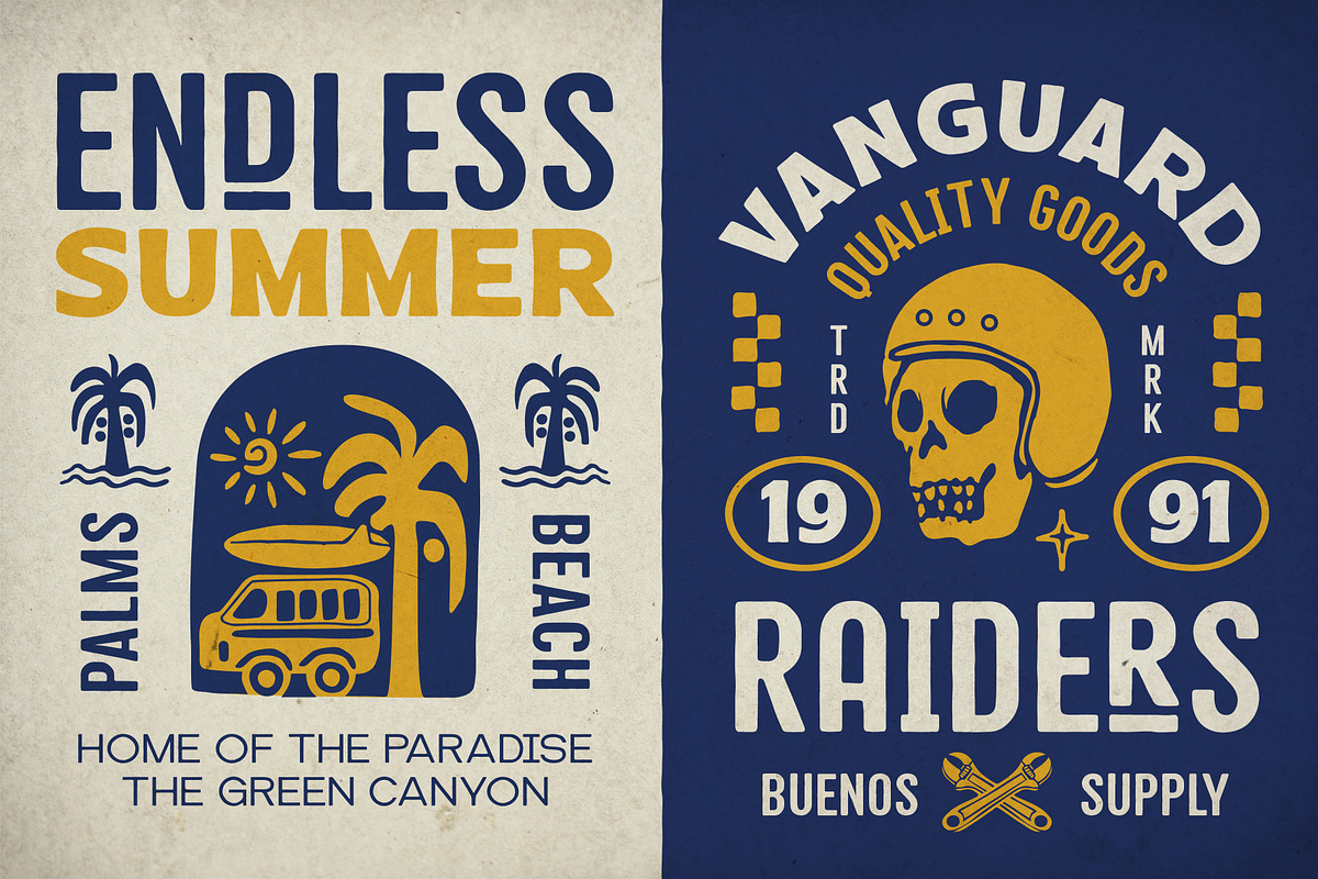 Boneyard Cruiser Typeface, a Sans Serif Font by alit design (Photo 12 of 20)