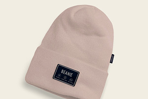 Beanie Hat Mockup