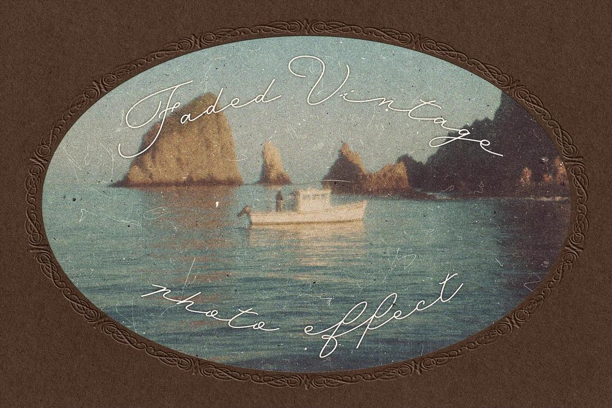 Vintage Postcard Effects Bundle, a Layer Style Add-On by pixelbuddha.net