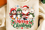 Trending Cute Christmas Characters, a Work Illustration by SinaCreation (Thumbnail 5 of 6)