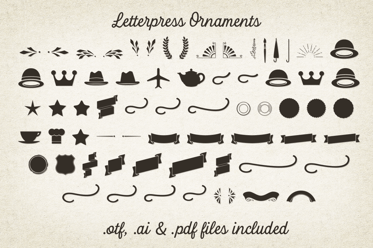 Letterpress Studio Fonts -20% SALE, a Sans Serif Font by Fenotype (Photo 11 of 20)