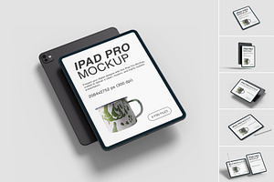 High Quality iPad Pro Mockup