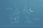 One Line Yoga Illustrations, a Person Illustration by Alina Kruss (Thumbnail 5 of 9)