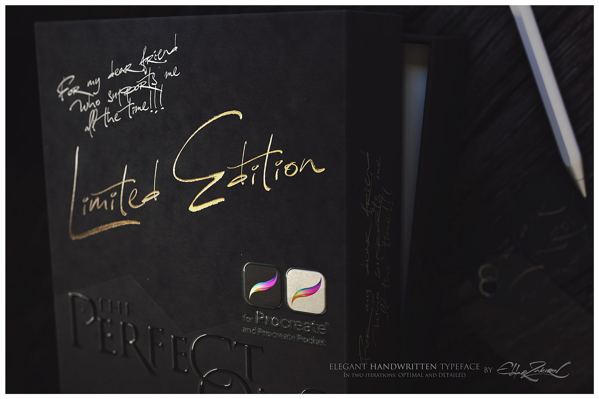 Reissfeder: Handwritten Typeface, a Handwritten Font by Eldar Zakirov's (Photo 5 of 29)
