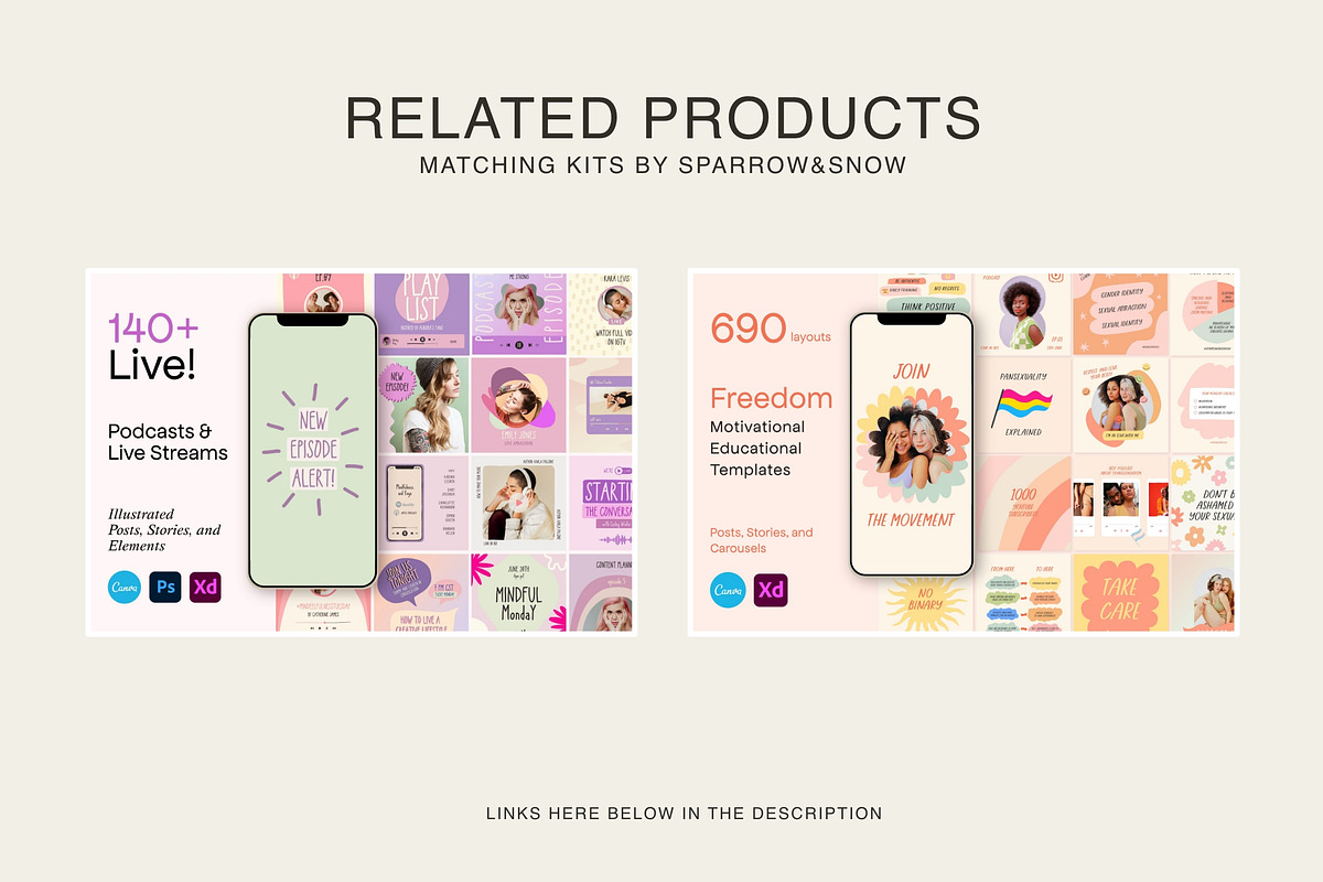 Instagram Educational Bundle 4in1, a Social Media Template by Sparrow & Snow (Photo 6 of 6)