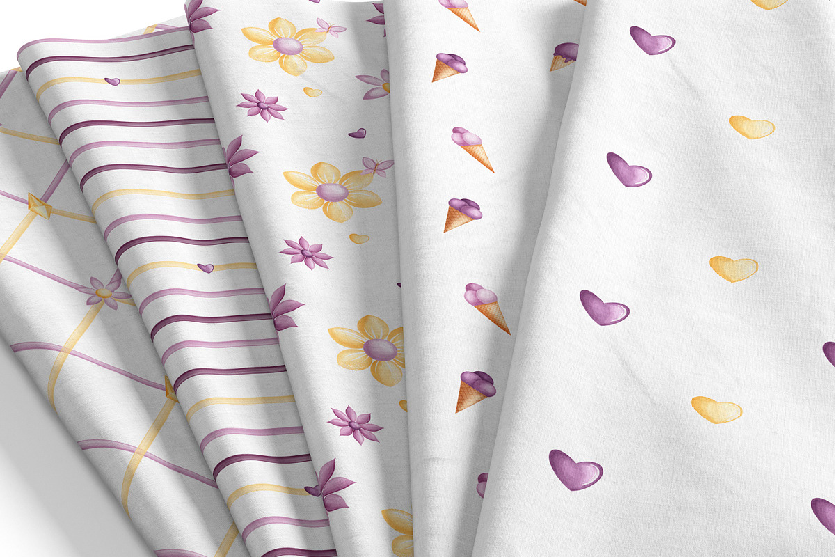 Spring-baby illustration & patterns, an Animal Illustration by Linerisyart (Photo 9 of 16)
