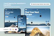Atlas - Travel Landing Page, a Landing Page Template by productype1 (Thumbnail 1 of 5)