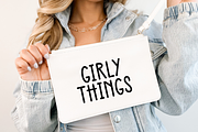 Pink Sunflower Font, a Sans Serif Font by Sofia Skoog (Thumbnail 8 of 12)