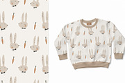 Mr. Rabbit, a Pattern Graphic by Olena Kuznietsova (Thumbnail 6 of 11)