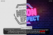 Editable Neon Text Effect, a Layer Style Add-On by Beast Designer (Thumbnail 2 of 2)