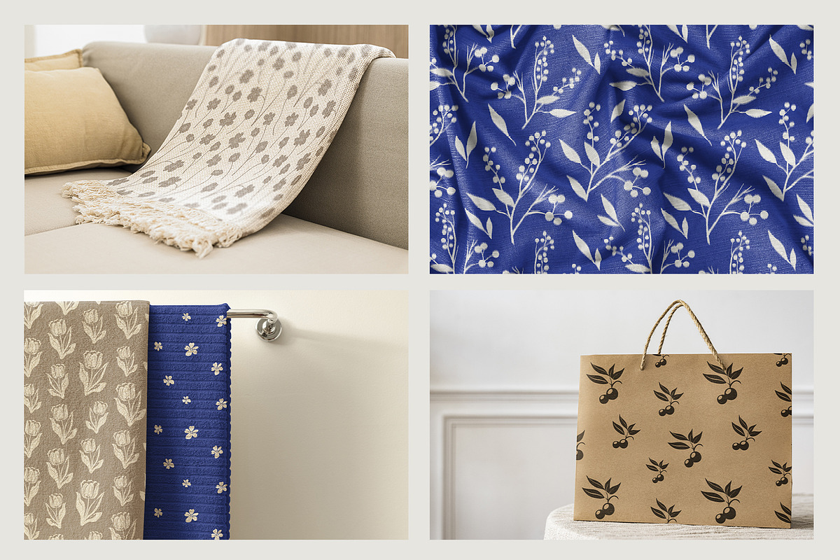 MODERN FLORAL PATTERNS, a Pattern Graphic by ApetekMarket (Photo 6 of 7)