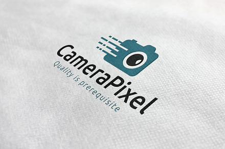 Camera Pixel Logo, a Branding & Logo Template by ArtFusion