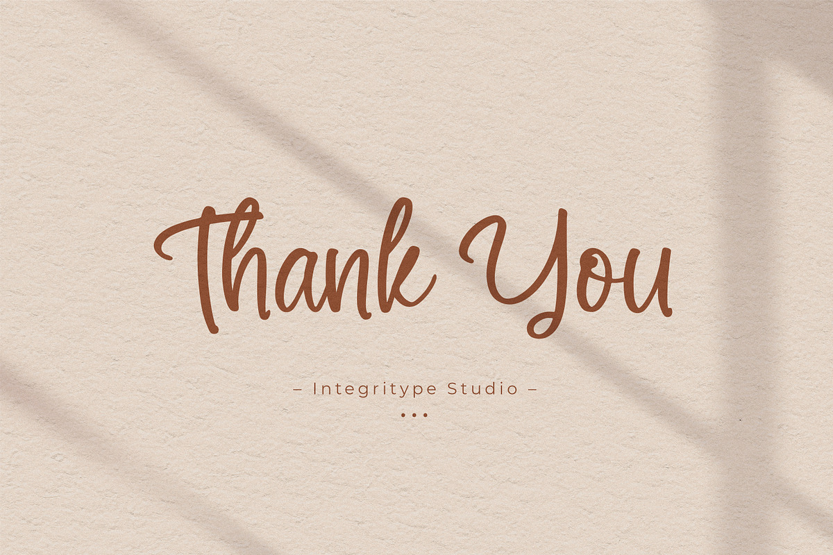 Shènttany, a Script Font by Integritype Studio (Photo 15 of 15)
