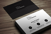 Clean & Corporate Business Card, a Business Card Template by bouncy (Thumbnail 3 of 3)