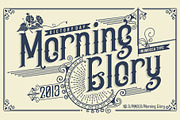 Morning Glory, a Font by inumocca_type (Thumbnail 1 of 5)