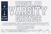 Regular Varsity, a Slab Serif Font by Mini_World (Thumbnail 5 of 8)