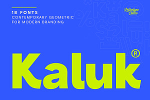 Kaluk Sans Family | Intro 60% OFF