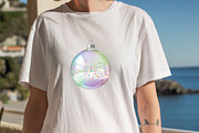 Pastel Christmas Ornaments Art Bundl, an Illustration by SVGArt (Thumbnail 7 of 8)
