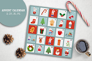 Christmas Advent Calendar, an Animal Illustration by linakilljoy (Thumbnail 1 of 2)