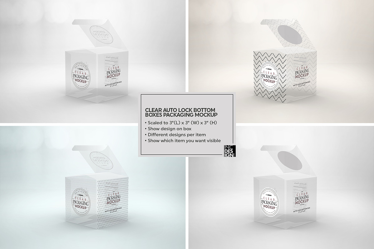 07 Clear Container Packaging Mockups, a Cups & Container Mockup by INCDesign (Photo 27 of 28)
