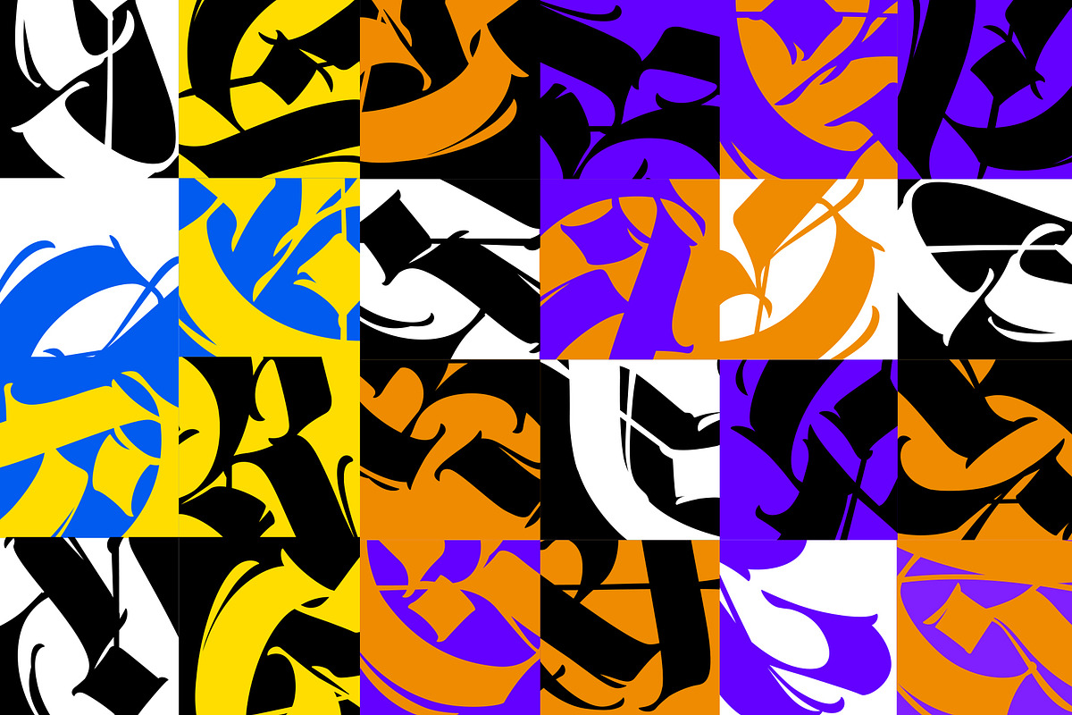 Gothic vector letters - 027, an Object Graphic by GeekClick (Photo 12 of 13)