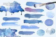 Dusty blue spots, a Texture Illustration by Siriliadka Dreams (Thumbnail 4 of 5)