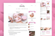 Serenity - Wellness WordPress Theme, a WordPress Template by EasyBlog Themes (Thumbnail 4 of 5)