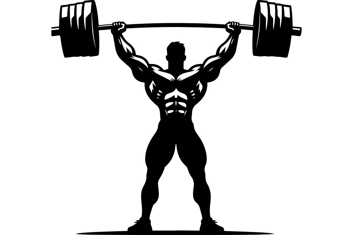 Vintage Strongman Weightlifting Bund, an Object Graphic by jahid234 (Photo 3 of 13)