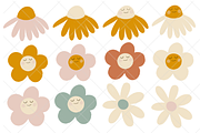 Kids Flowers Kawaii Spring Florals, a Graphic by Murphy & Frank (Thumbnail 2 of 5)