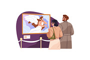 Love couples on romantic date set, a Person Illustration by PaperTrident (Thumbnail 8 of 11)