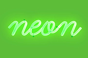 Cursive Neon Type, an Object Graphic by Design Assets (Thumbnail 6 of 7)