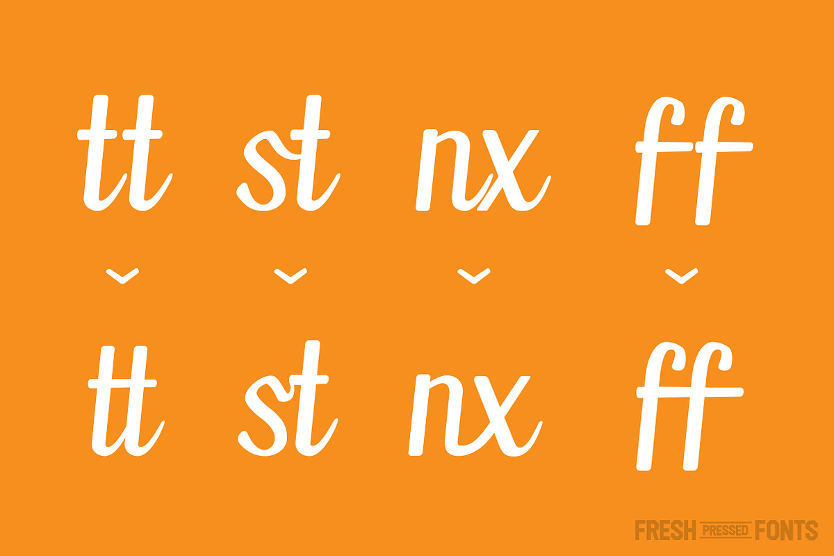 Seaside Font preview 3