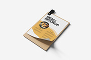 Menu Mockup, a Product Mockup by MrLetters (Thumbnail 4 of 5)