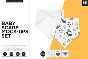 Baby Scarf Mock-ups Generator, an Apparel Mockup by Mocca Mockups Store (Thumbnail 1 of 9)