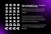 Archetica – Geometric Clean Sans, a Sans Serif Font by Almarkhatype (Thumbnail 7 of 11)