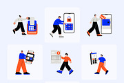 Credit Card Illustration Art Set, a Finance Illustration by Creative Stall (Thumbnail 7 of 9)