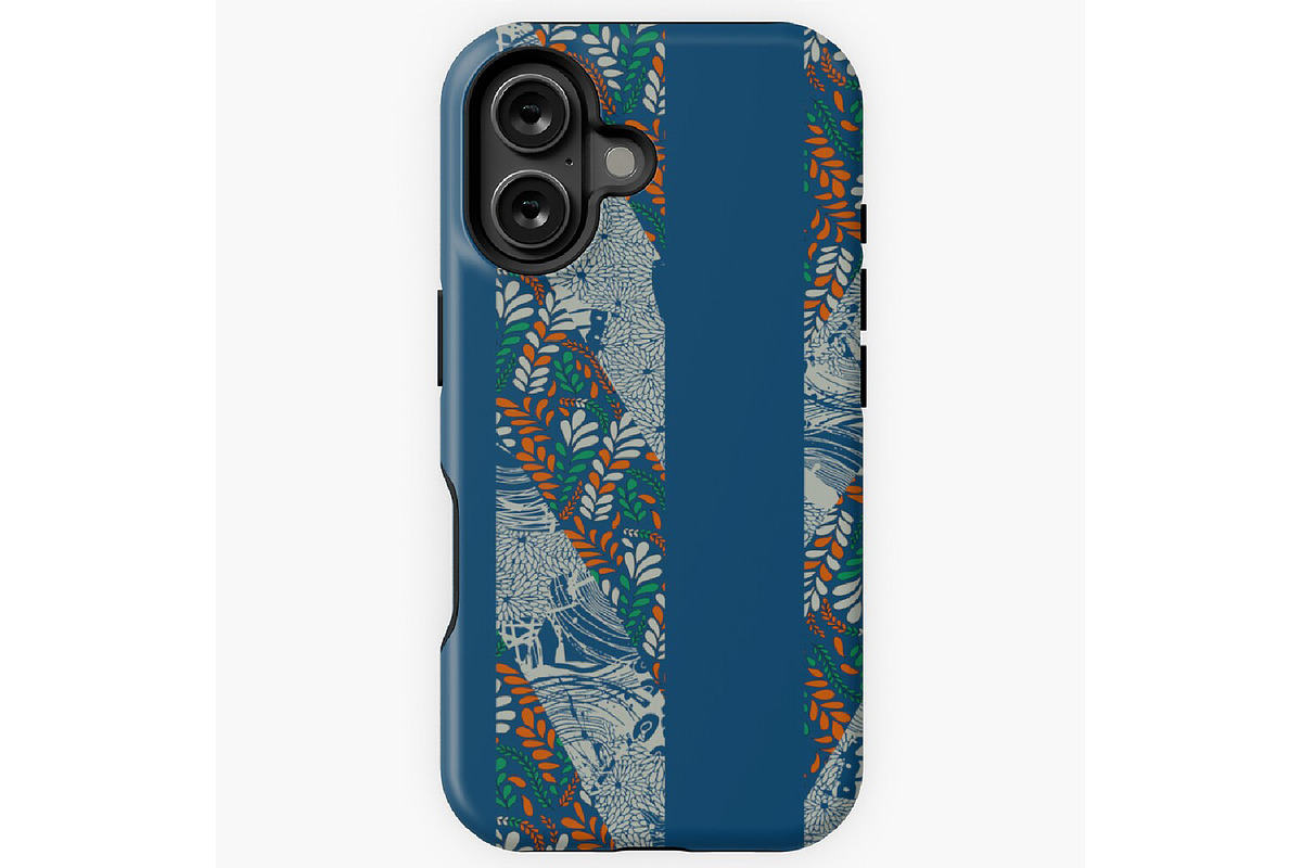 Edge of Botanica – Multi-Stripe, a Texture Illustration by kraalikaacreations (Photo 8 of 11)