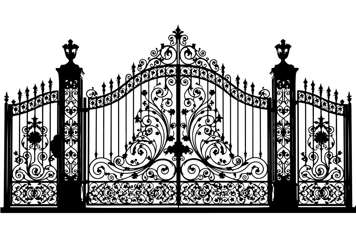 Decorative Iron Gate Bundle, a Decorative Illustration by Designer_Momina (Photo 9 of 26)