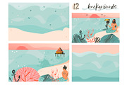 Mermazing Life 30% OFF!, an Animal Illustration by Anastasy_helter (Thumbnail 6 of 21)