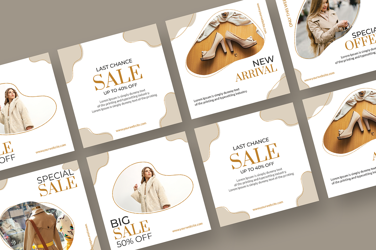 Fashion - Instagram Post Template, a Social Media Template by UnicodeID (Photo 2 of 4)