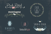 Vintage logo templates Vol 2, a Branding & Logo Template by Lisa Glanz (Thumbnail 2 of 4)