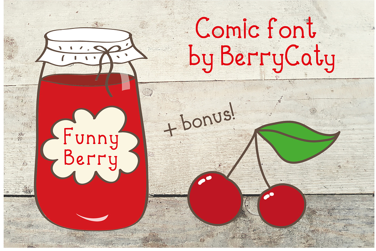 Funny Berry font