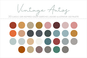 Illustrator Color Palette Bundle V6