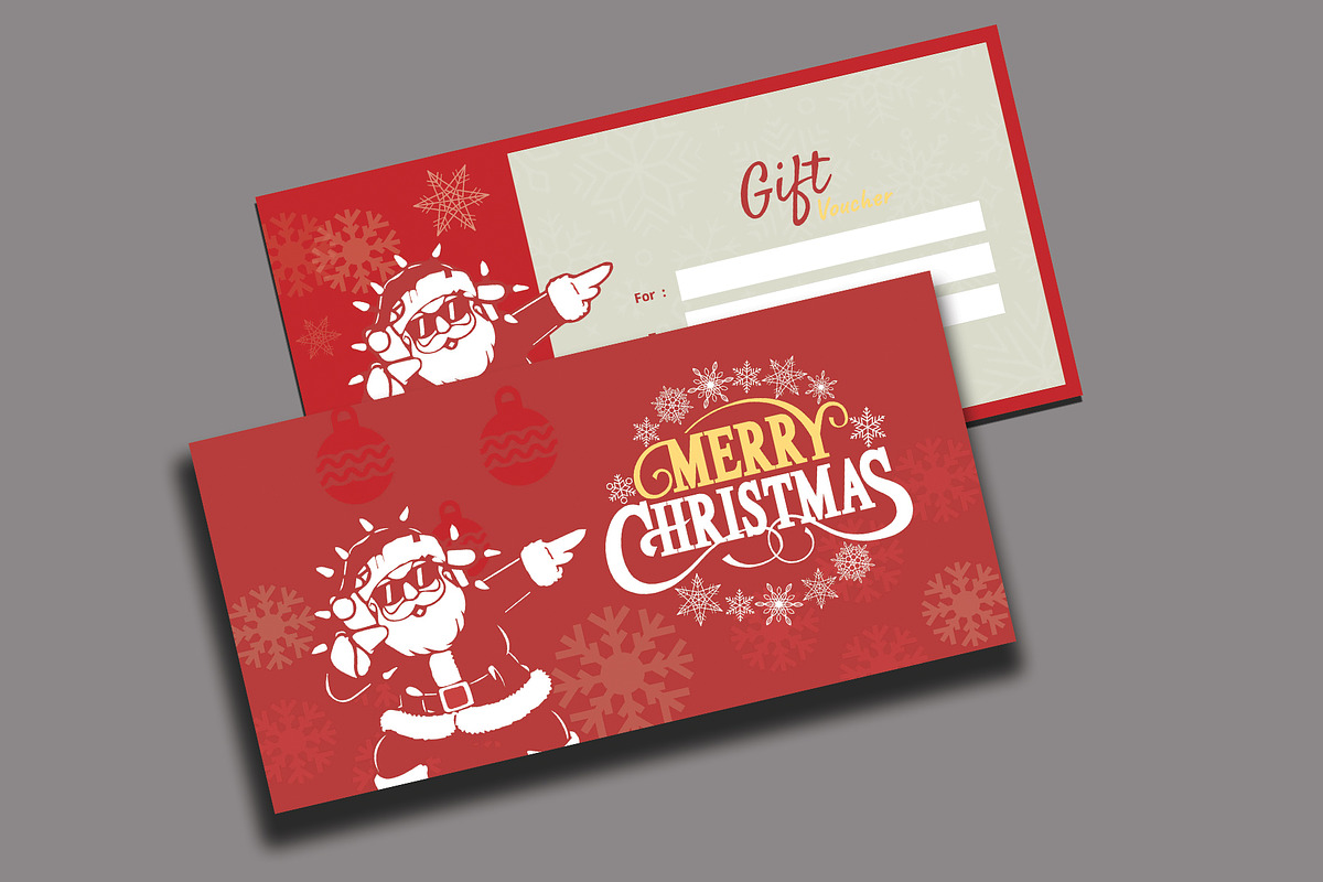 Christmas Gift Voucher, a Stationery Template by Design Zone (Photo 3 of 3)