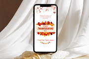 Thanksgiving Wishing Invitation, an Invitation Template by Adored Templates (Thumbnail 4 of 10)